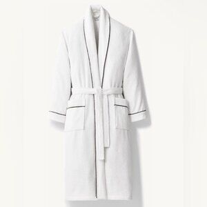 Restoration Hardware Plush Turkish Terry Cotton Bathrobe